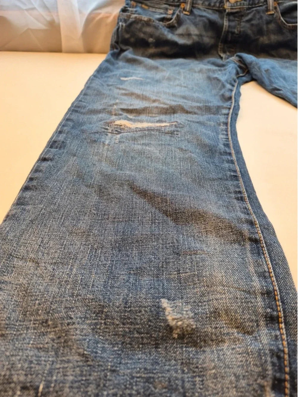 Distressed Ralph Lauren Polo Men's Jeans SWEET